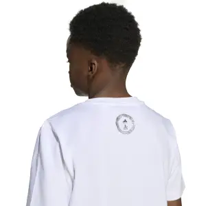 Camiseta infantil adidas Official Emblem Euro 2025 image-4