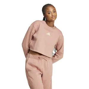 Damska bluza typu crop adidas All Szn Graphic image-2