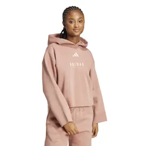 Felpa con cappuccio da donna adidas All Szn Graphic image-2