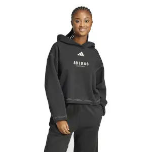 Sweatshirt med huva för kvinnor adidas All Szn image-1