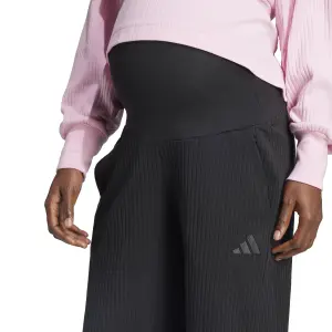 High-waisted maternity ribbed leggings for women adidas 45876 image-4