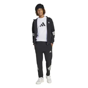 Hoodie med hel dragkedja för barn adidas Future Icons 3-Stripes image-3