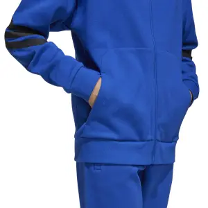 Casaco com capuz com fecho de correr para criança adidas Future Icons 3-Stripes image-5