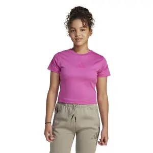 Camiseta de chica adidas Z.N.E. fitted cropped image-2