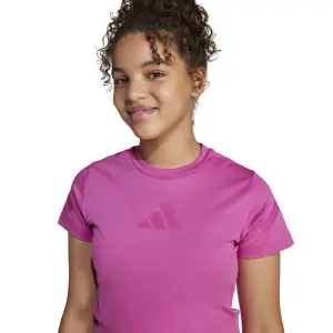 Camiseta de chica adidas Z.N.E. fitted cropped image-6