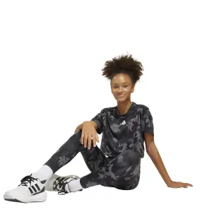 Mädchen Leggings mit Print adidas Essentials Flower image-3