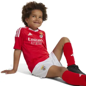 Sæt med hjemmebanetrøje og shorts til børn Benfica Lisbonne 2024/25 image-4