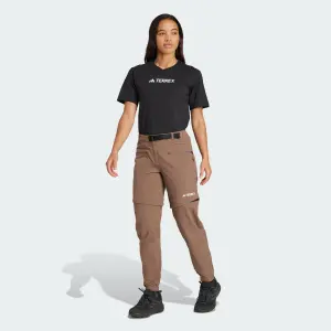 Pantalón de chándal con cremallera para mujer adidas Terrex Utilitas image-5