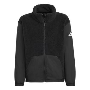 jl7400-children-s-jacket-adidas-sherpa-black-white