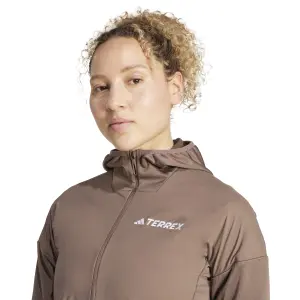 Casaco de lã com capuz para mulher adidas Terrex Xperior Climawarm+ image-4