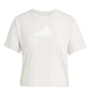 T-shirt med damernas logotyp adidas Essentials Performance image-0