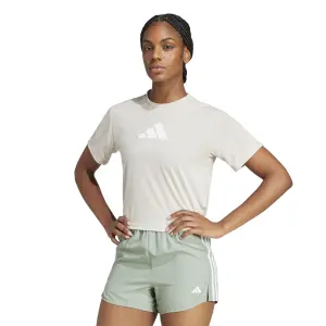 T-shirt med damernas logotyp adidas Essentials Performance image-1