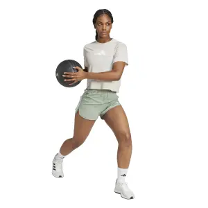 T-shirt med damernas logotyp adidas Essentials Performance image-2