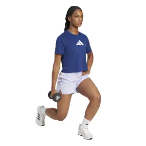 Camiseta de mujer adidas Workout Essentials Big Performance Logo image-3