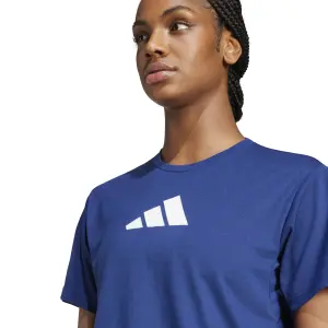 Camiseta de mujer adidas Workout Essentials Big Performance Logo image-4