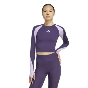 Camiseta manga larga mujer adidas Techfit image-1