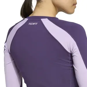 Camiseta manga larga mujer adidas Techfit image-5