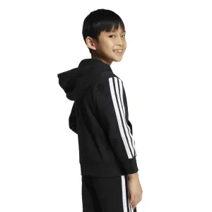 Hooded sweatshirt with zipper adidas Essentials image-4