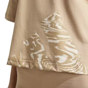 T-shirt da donna adidas Essentials Seasonals Animal Big Logo Boyfriend image-5