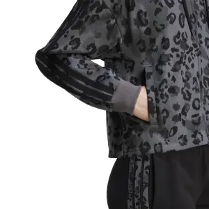 Sweatshirt à capuche full zip femme adidas Animal French Terry image-5