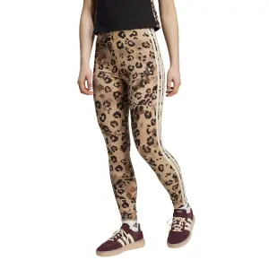 Damskie legginsy adidas Animal Print 3-Stripes image-1