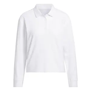 Women's long-sleeved polo shirt adidas Beyond