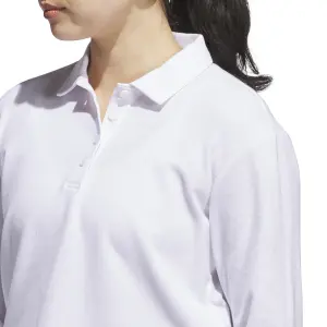Women's long-sleeved polo shirt adidas Beyond image-5