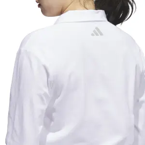 Women's long-sleeved polo shirt adidas Beyond image-4
