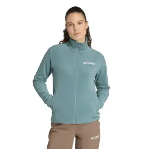 Tecido polar com fecho de correr para mulher adidas Terrex Essentials image-1