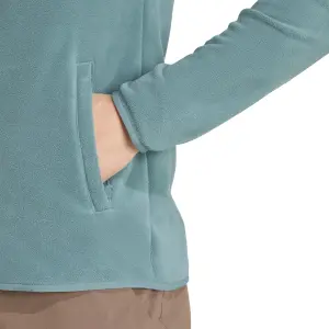 Tecido polar com fecho de correr para mulher adidas Terrex Essentials image-5