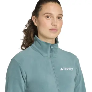 Tecido polar com fecho de correr para mulher adidas Terrex Essentials image-6