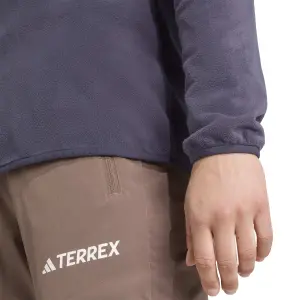 Fleece med 1/2 dragkedja för kvinnor adidas Multi Essentials image-6