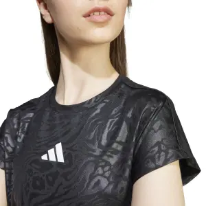 Girl's crop top adidas All Sports Animal Print image-5