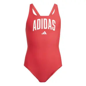 Badegarder 1-delet med V-ryg til piger adidas Collegiate image-0