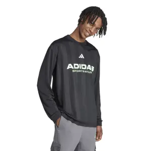 Camiseta manga larga adidas Jacquard image-2