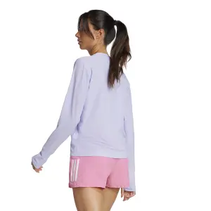 Camiseta de manga larga para mujer adidas Own the Run image-3