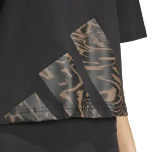 Camiseta de mujer adidas Essentials Seasonals Animal Big Logo Boyfriend image-5