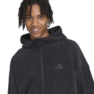 Sweatshirt full zip adidas Future Icons Logo Low Pile image-4