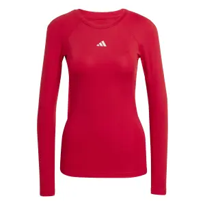 Camiseta interior de manga larga mujer adidas Techfit image-1