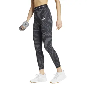 7/8-leggings med tryck för kvinnor adidas Techfit image-1