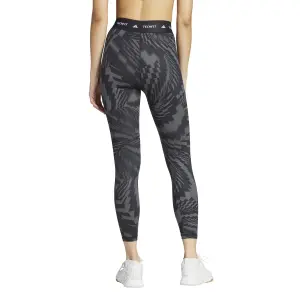 7/8-leggings med tryck för kvinnor adidas Techfit image-2