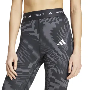 7/8-leggings med tryck för kvinnor adidas Techfit image-5