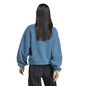 Pile donna con mezza zip adidas Holiday image-3