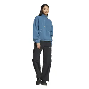 Pile donna con mezza zip adidas Holiday image-1