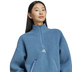 Pile donna con mezza zip adidas Holiday image-5