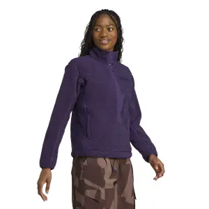 Felpa con cappuccio 1/4 zip donna adidas Terrex Xploric image-3