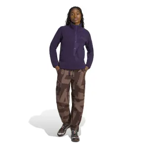 Felpa con cappuccio 1/4 zip donna adidas Terrex Xploric image-2