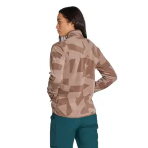 Gebloemde full zip fleece dames adidas Terrex Multi image-4
