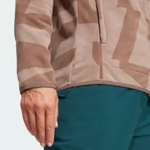 Gebloemde full zip fleece dames adidas Terrex Multi image-5