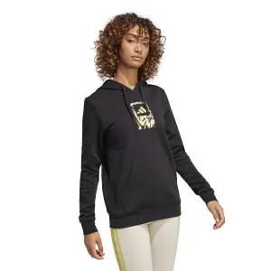 Felpa con cappuccio da donna adidas Tech Metallic Graphic image-1